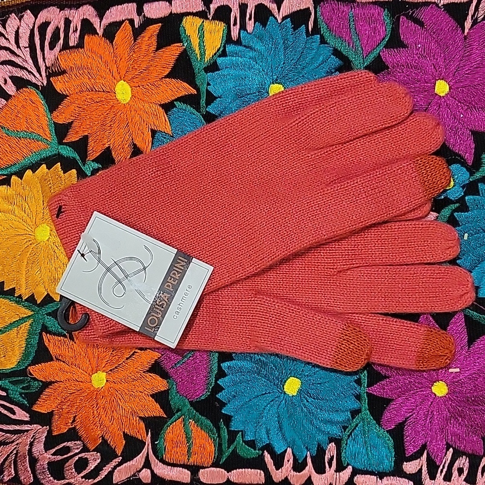LOUISA PERINI Cashmere Gloves